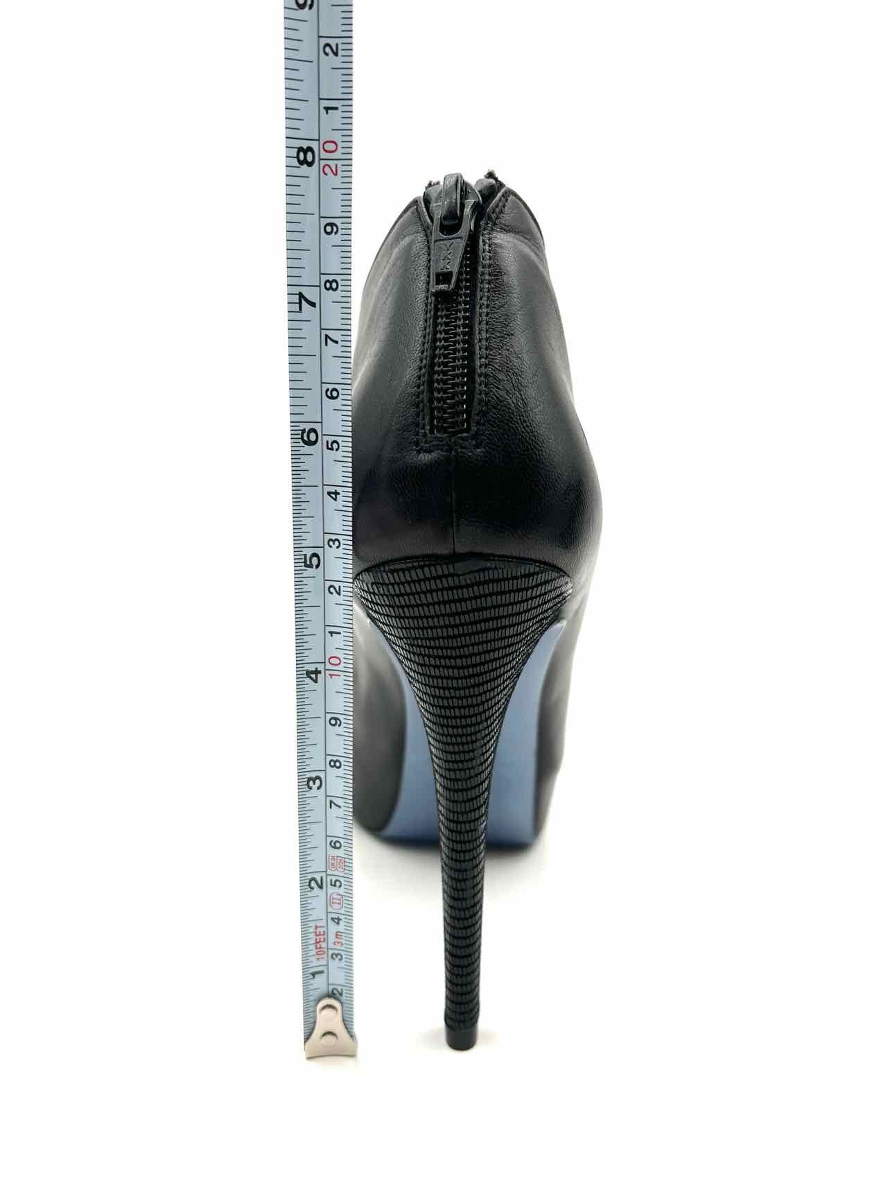 Alessandro Oteri Size 9.5? Black Reptile Leather AS IS Designer Shooties - Image 10