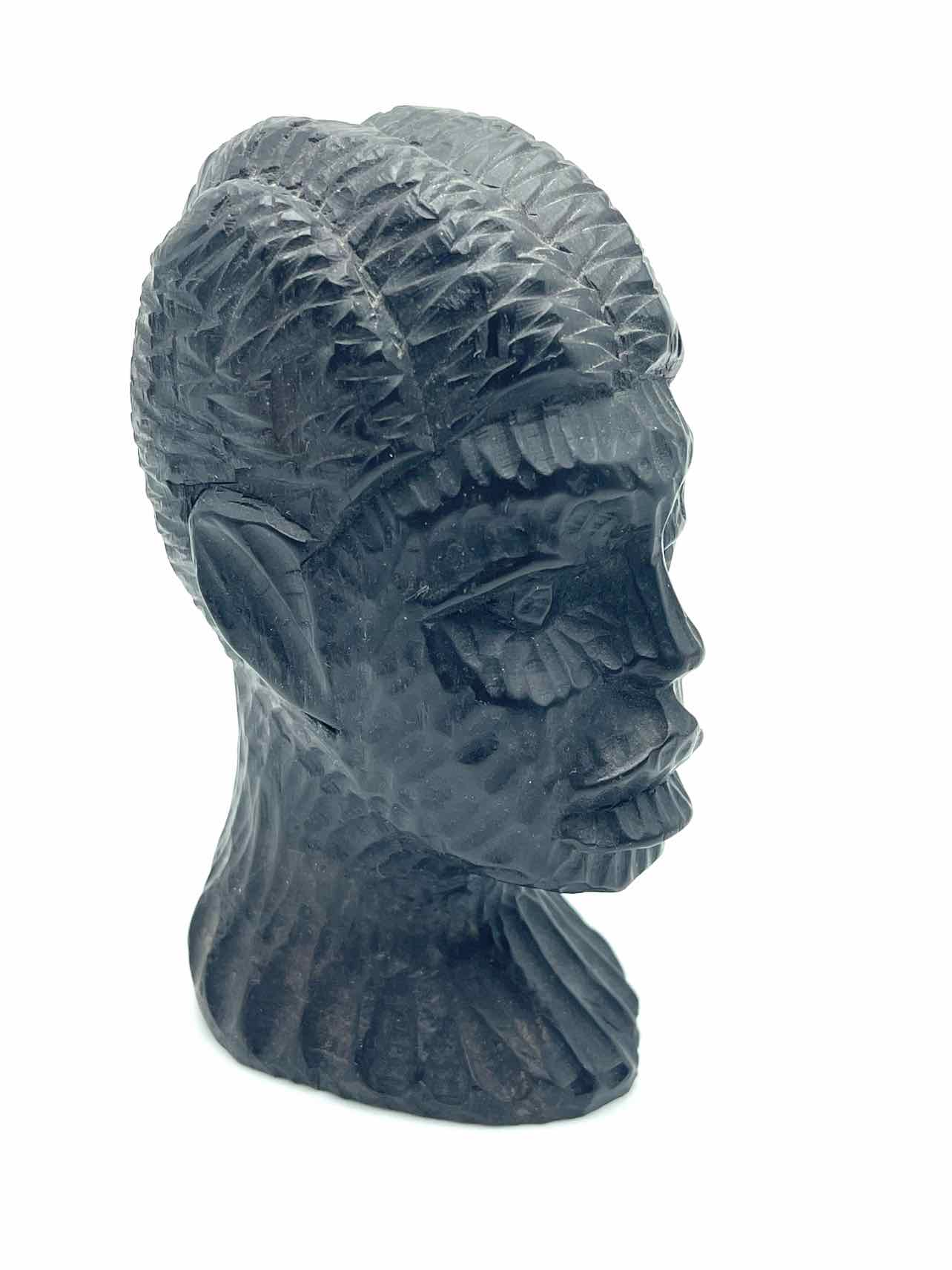 Black Bust African Small Home Decor Figurine - Image 2