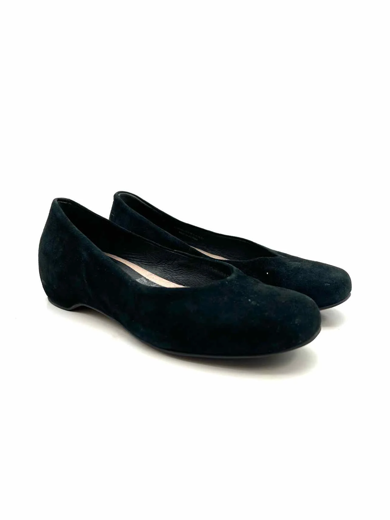 Camper Size 6.5 Black Suede Designer Flats