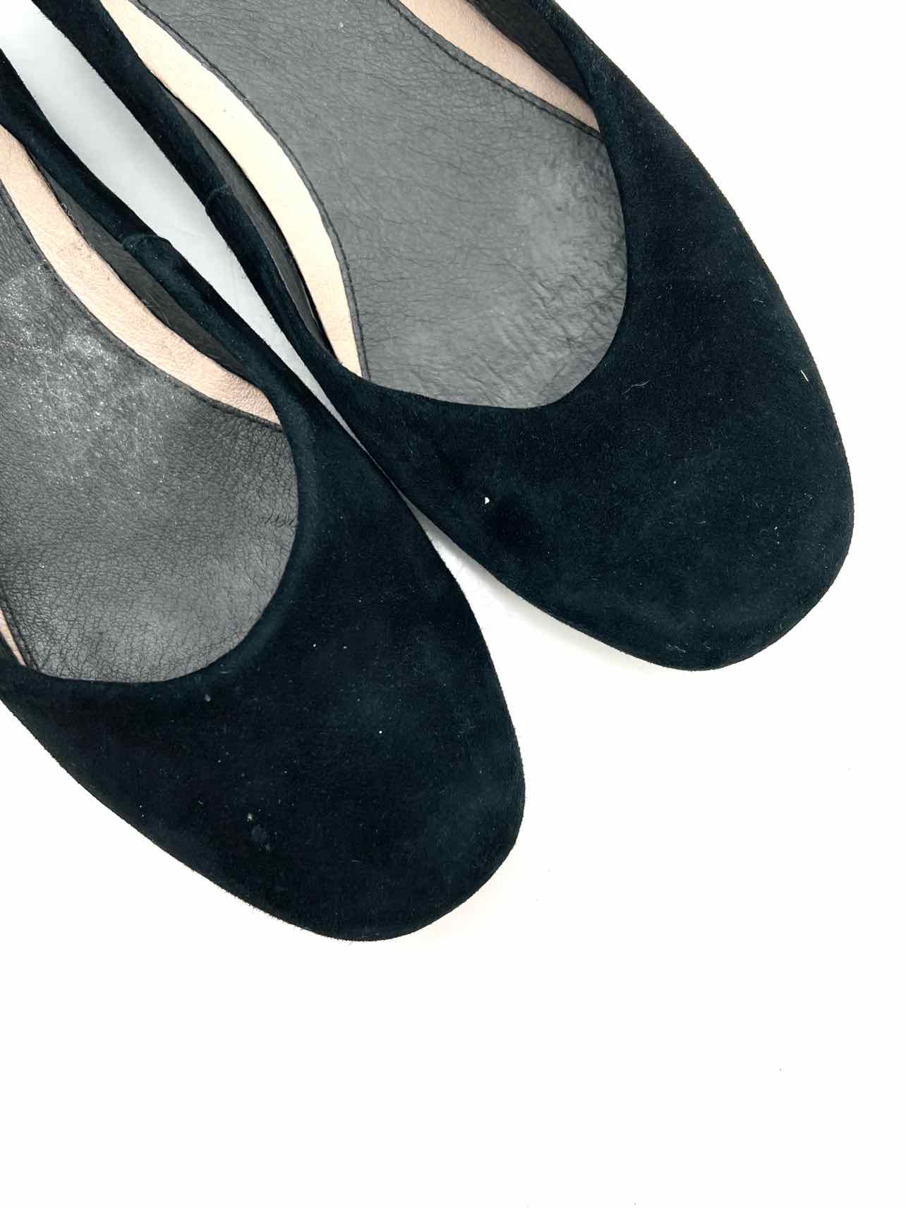 Camper Size 6.5 Black Suede Designer Flats - Image 10