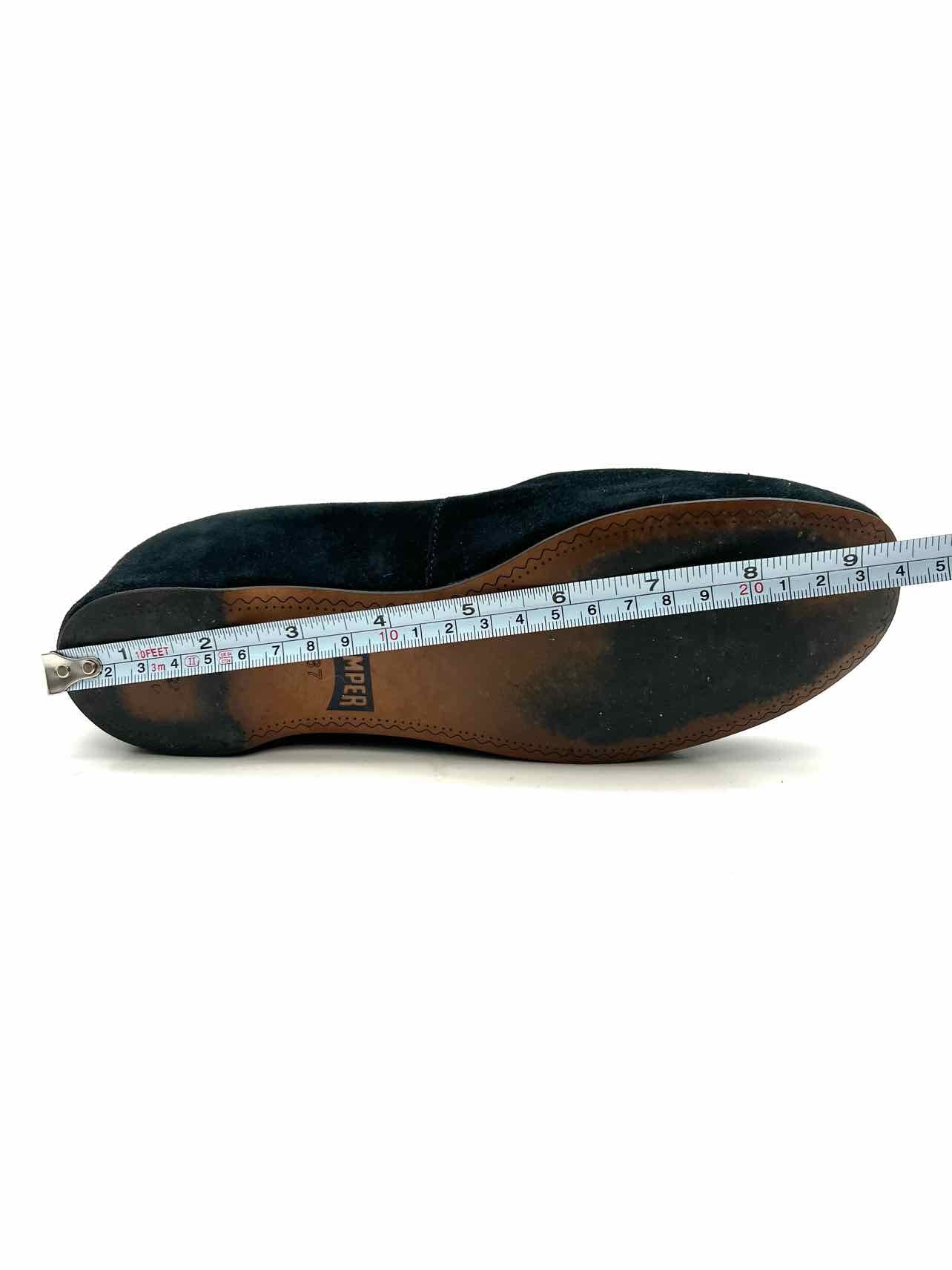 Camper Size 6.5 Black Suede Designer Flats - Image 7