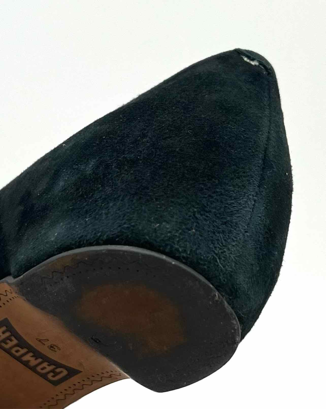 Camper Size 6.5 Black Suede Designer Flats - Image 9