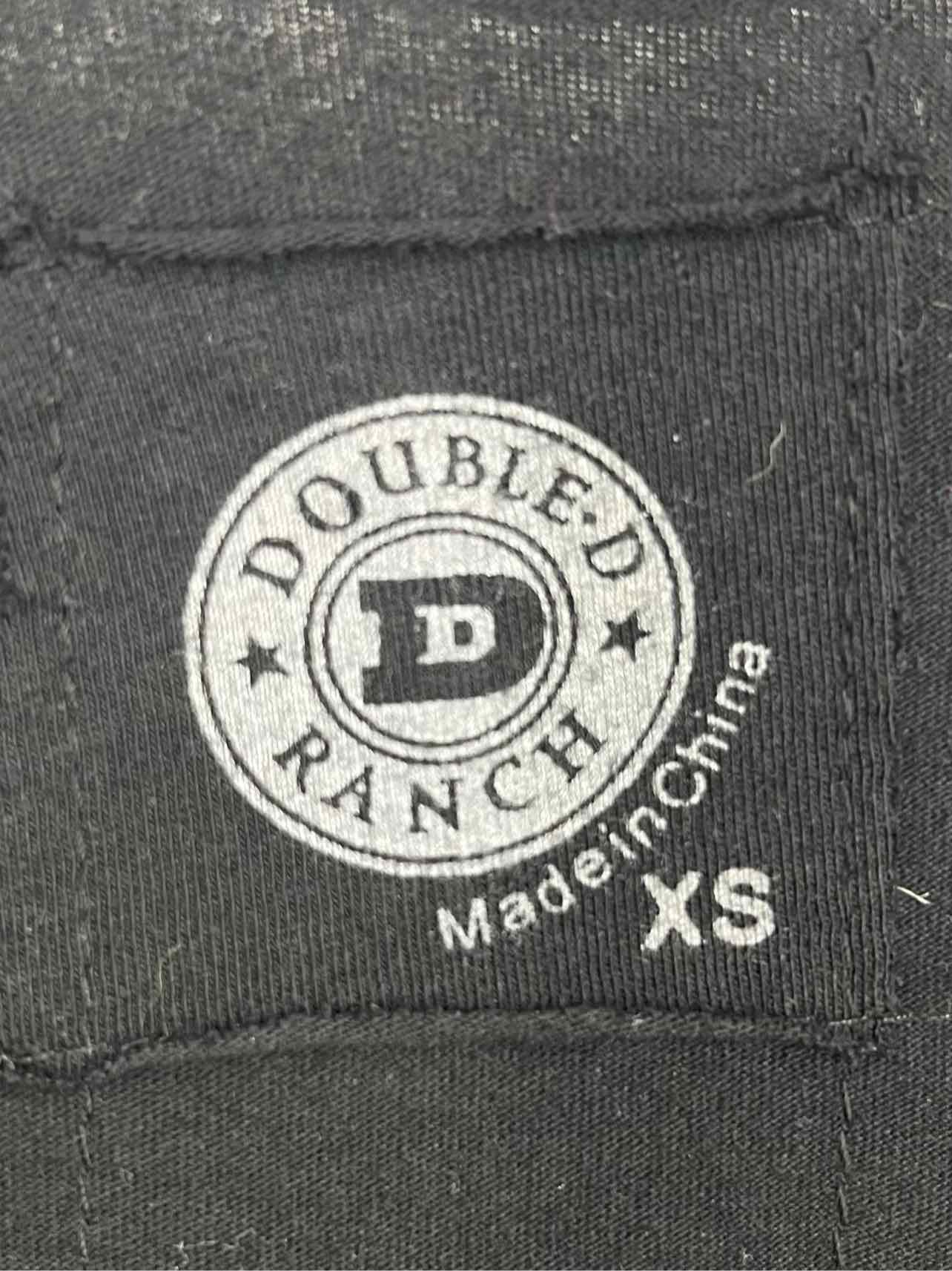 Double D Ranch Size XS Black/Multi Embellished Embroidered Top-Long Sleeve - Image 3