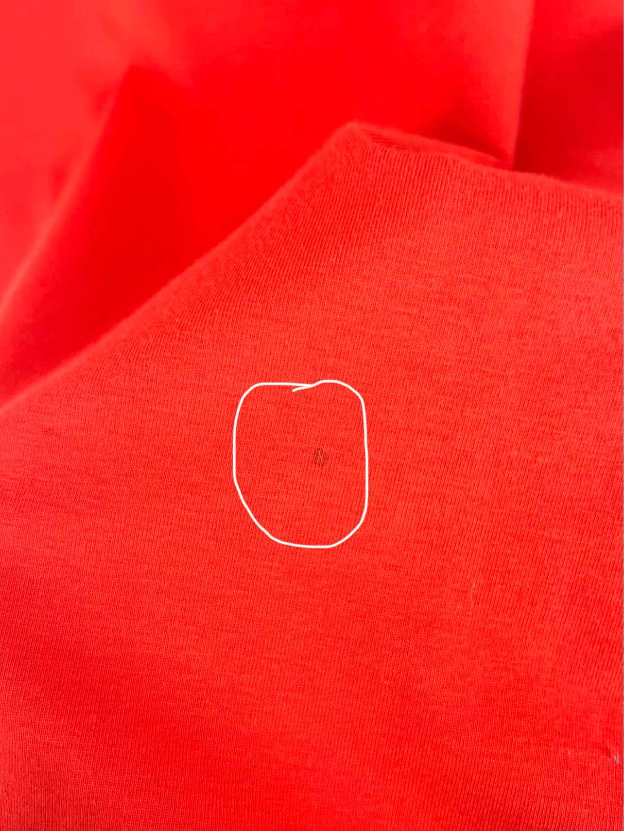 Eileen Fisher Size L Orange Solid Cotton Blend Designer Dress - Image 5