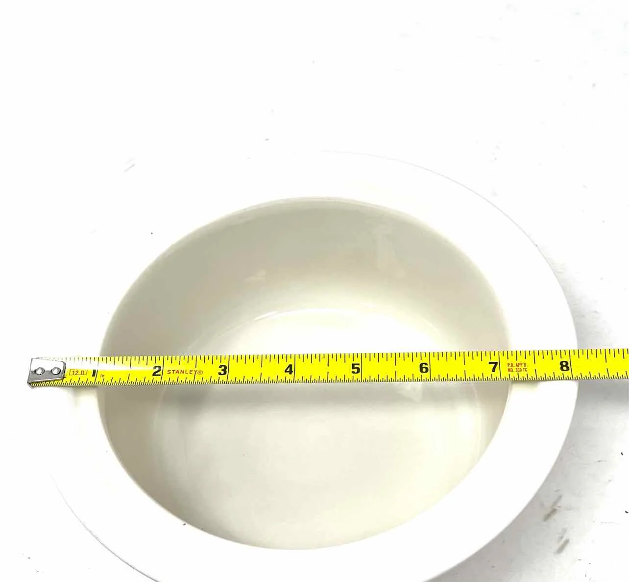 Epoch White/Beige Onion Home Decor Casserole - Image 6