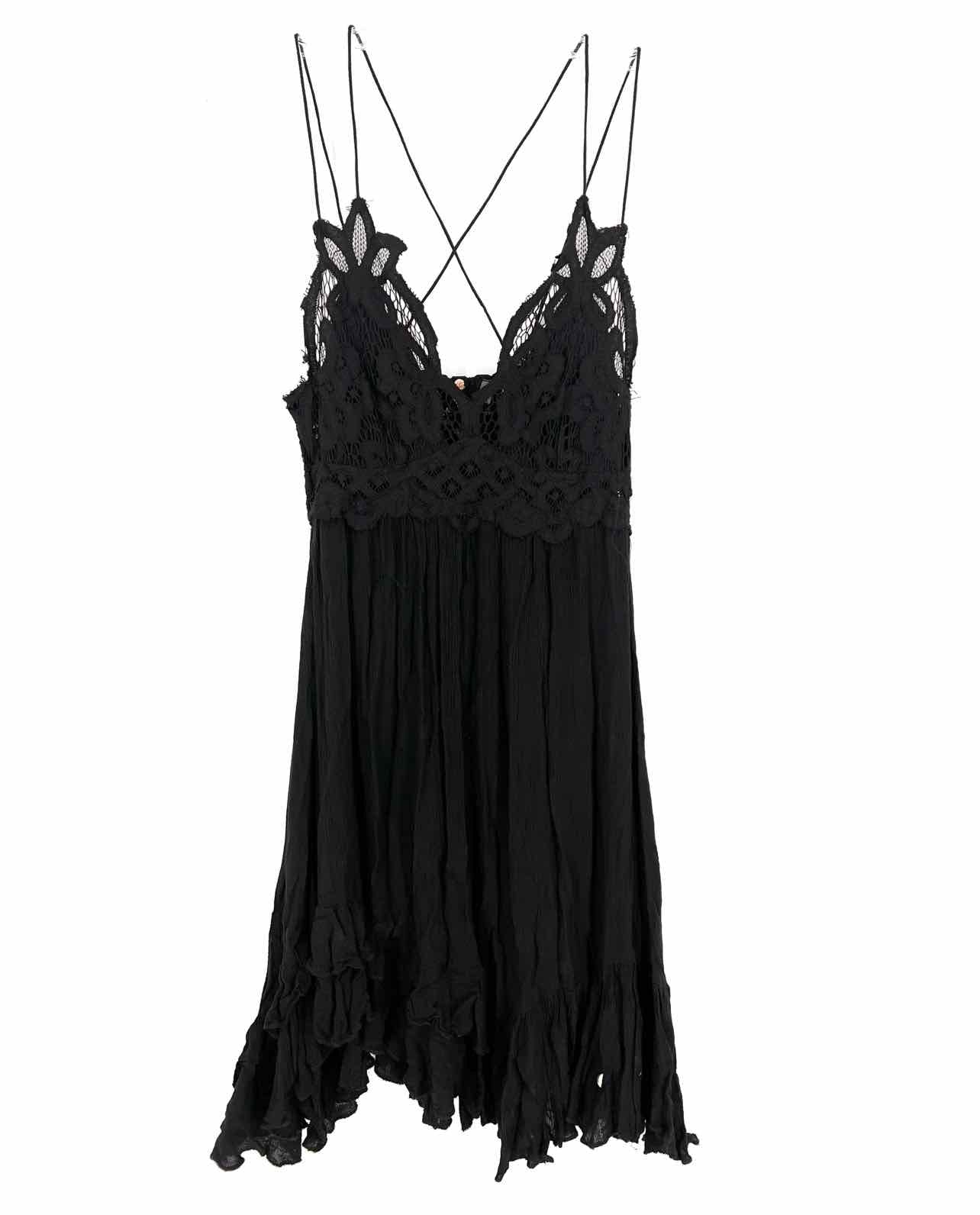 FP One Size XS Black Lace NEW Dresses Dress