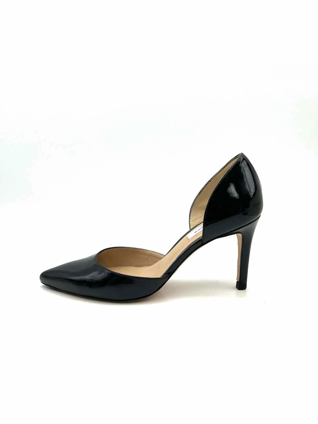 L.K. Bennett Size 7 Black Patent Leather W/ BOX!!! Designer Pumps - Image 5