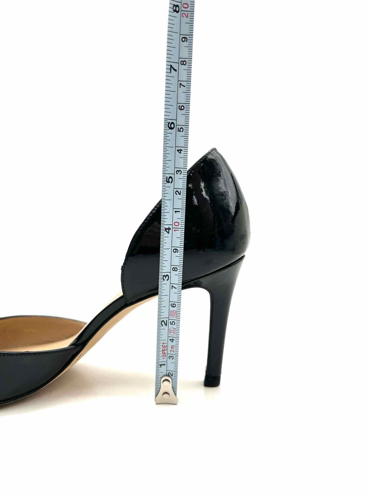 L.K. Bennett Size 7 Black Patent Leather W/ BOX!!! Designer Pumps - Image 9