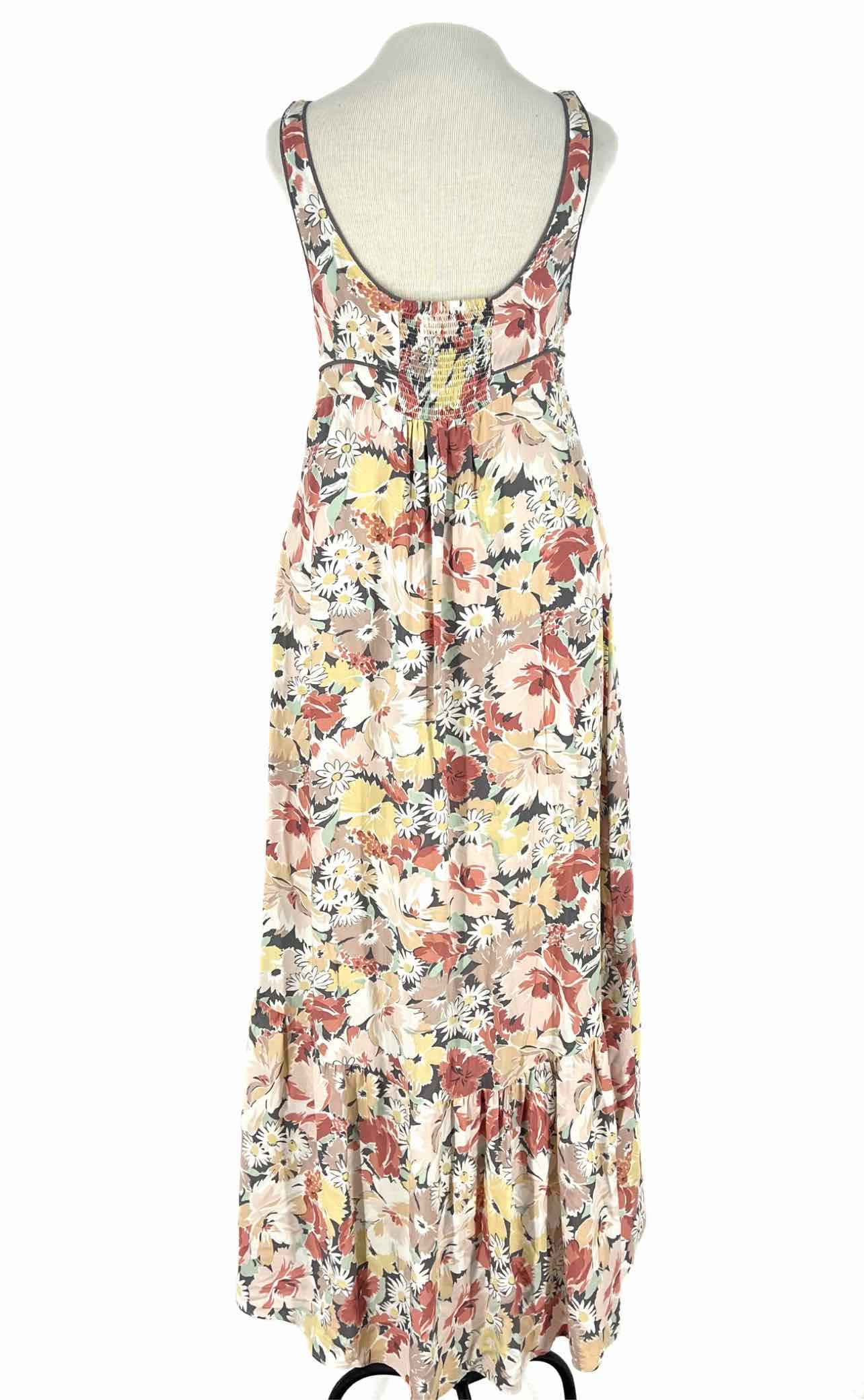 Lauren Conrad Size 8 Gray/Pink Floral Dresses Dress Maxi - Image 2