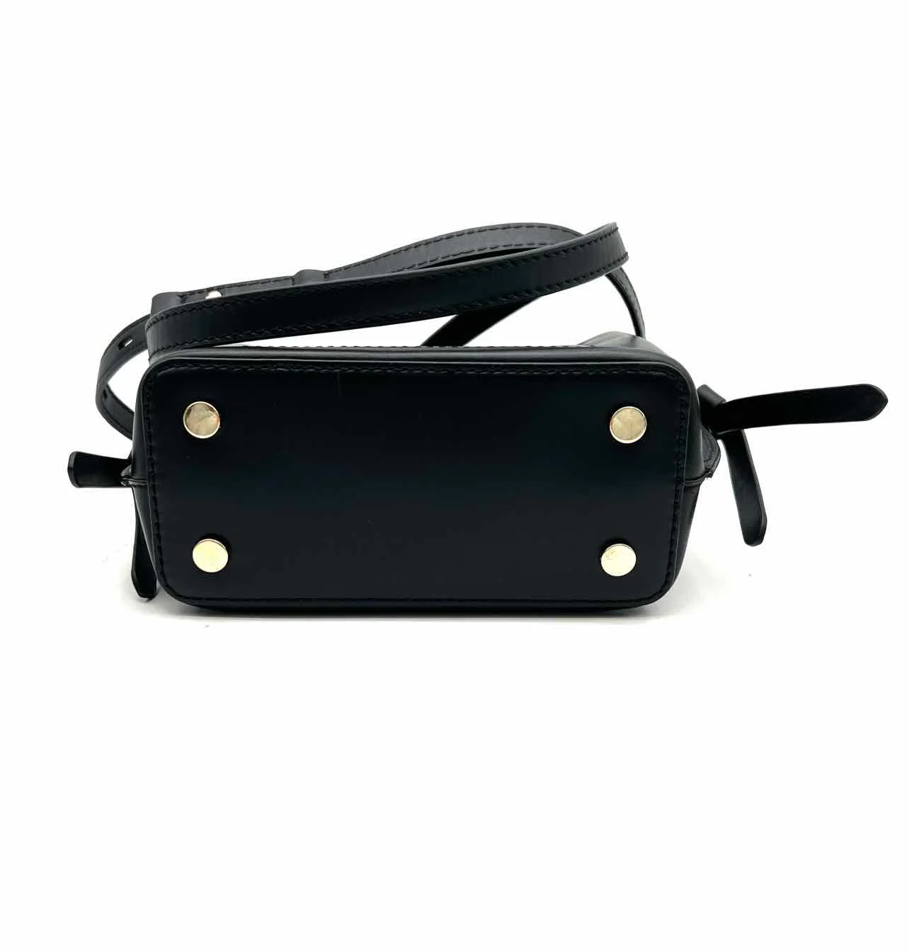 Michael Michael Kors Black/Gold Backpack Chain Leather Designer Satchel - Image 3