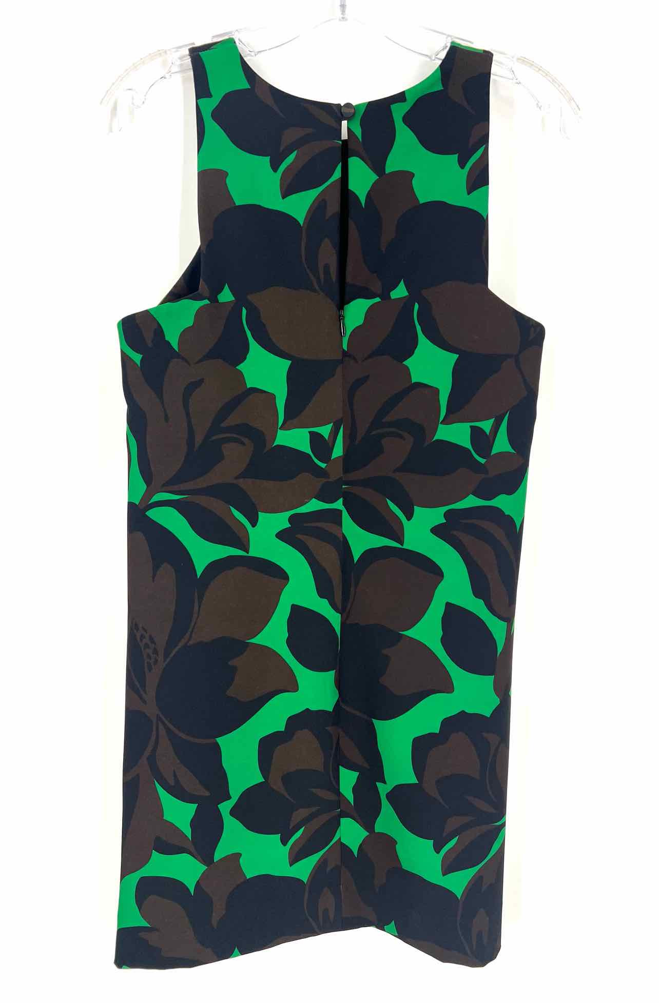 Milly Size 4 Gr/Br/Bk Floral NEW Designer Dress - Image 2