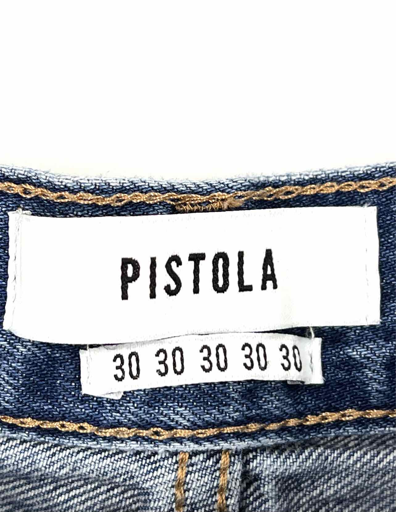 Pistola Size 30=10 Denim Distressed Cut-Off Premium Denim Shorts - Image 3