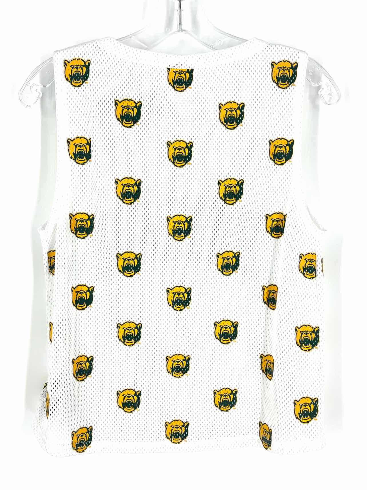 Rivalry Threads 91 Size S Wh/Gr/Yw Mesh Screenprint Activewear Top-Sleeveless - Image 2
