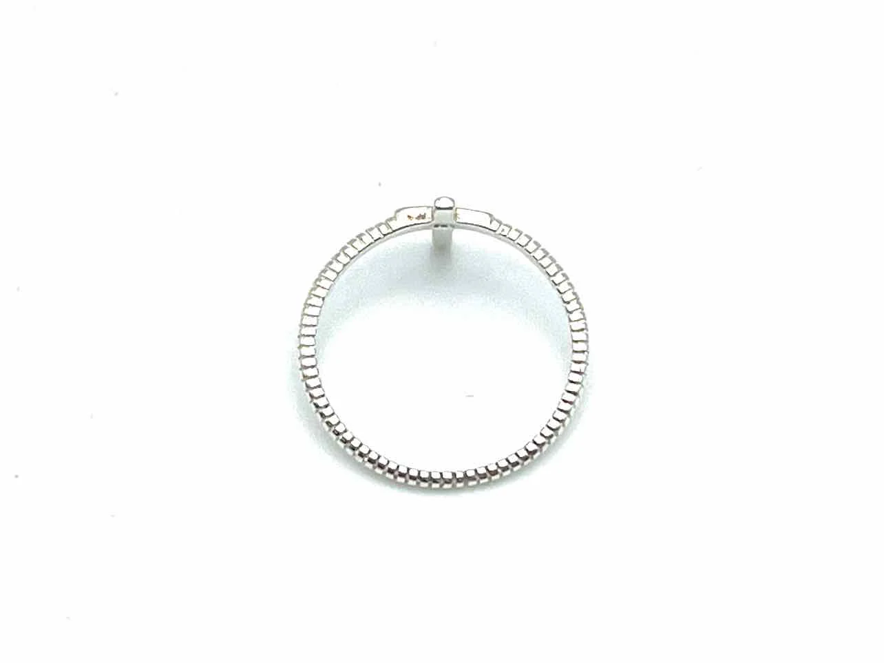 Size 8.5 Silver Cross Sterling Silver Jewelry Ring - Image 4