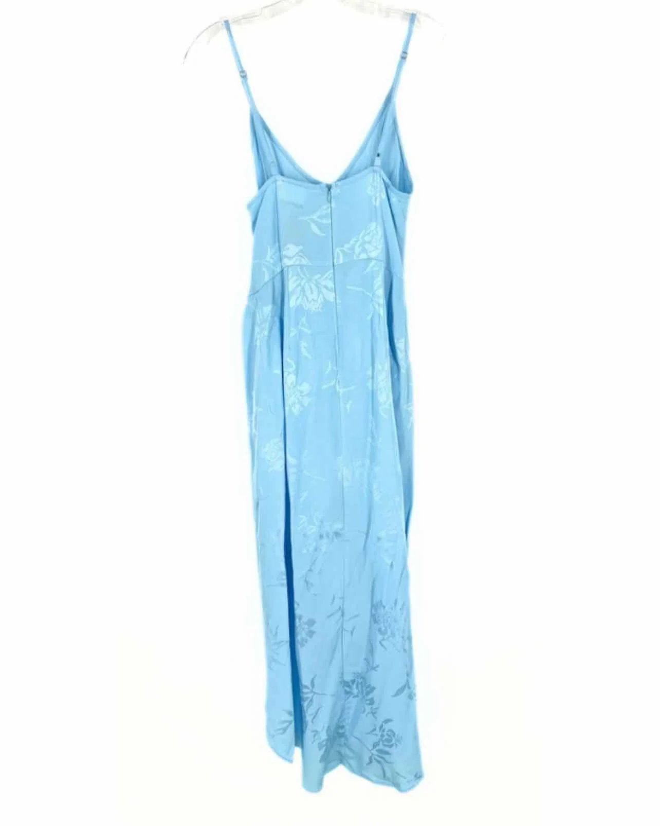 Skylar + Madison Size S Lt Blue Floral Wrap Dresses Dress Maxi - Image 2