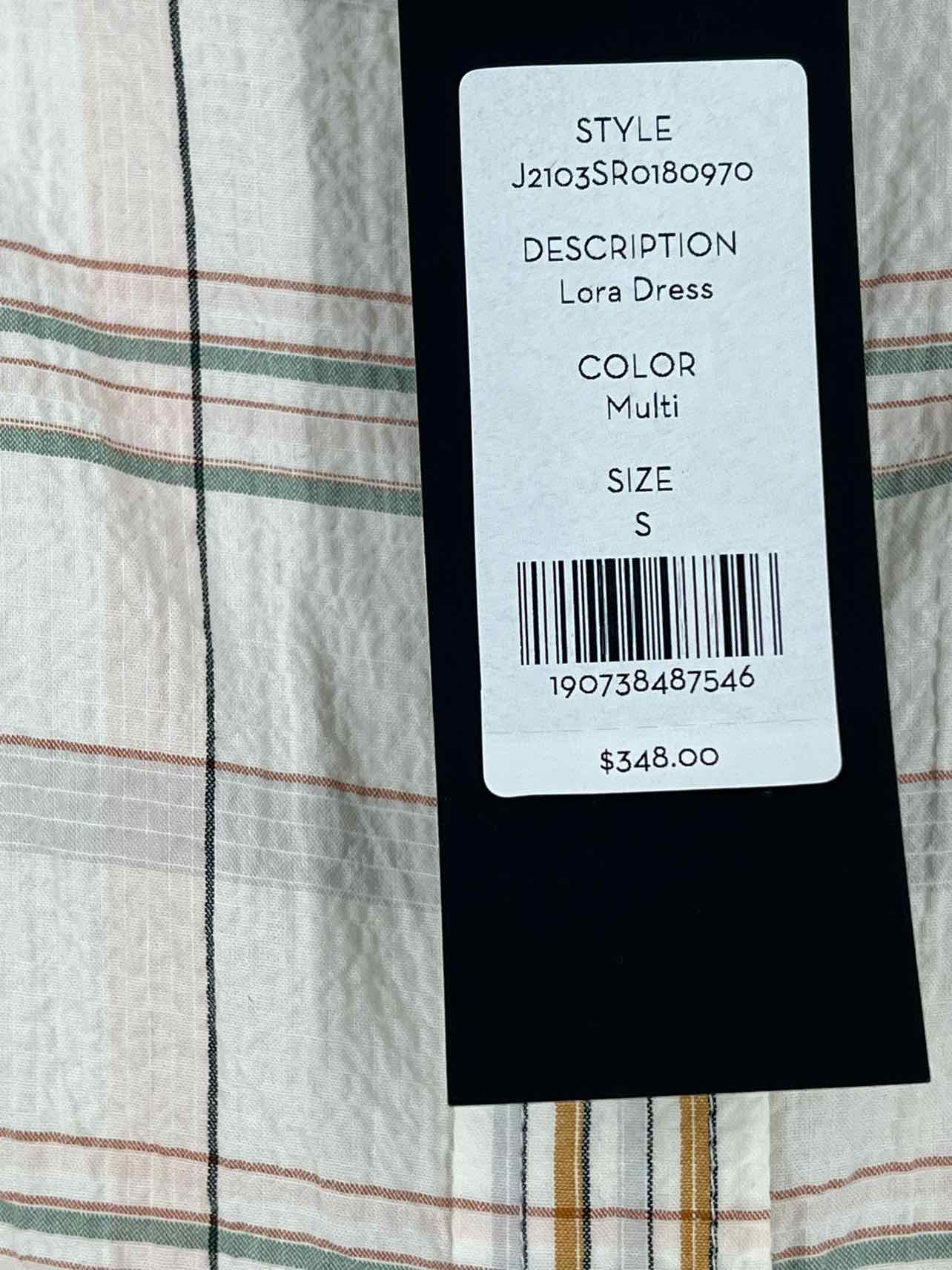 Veronica Beard Size S White/Tan Plaid Button-down NEW Designer Dress - Image 3