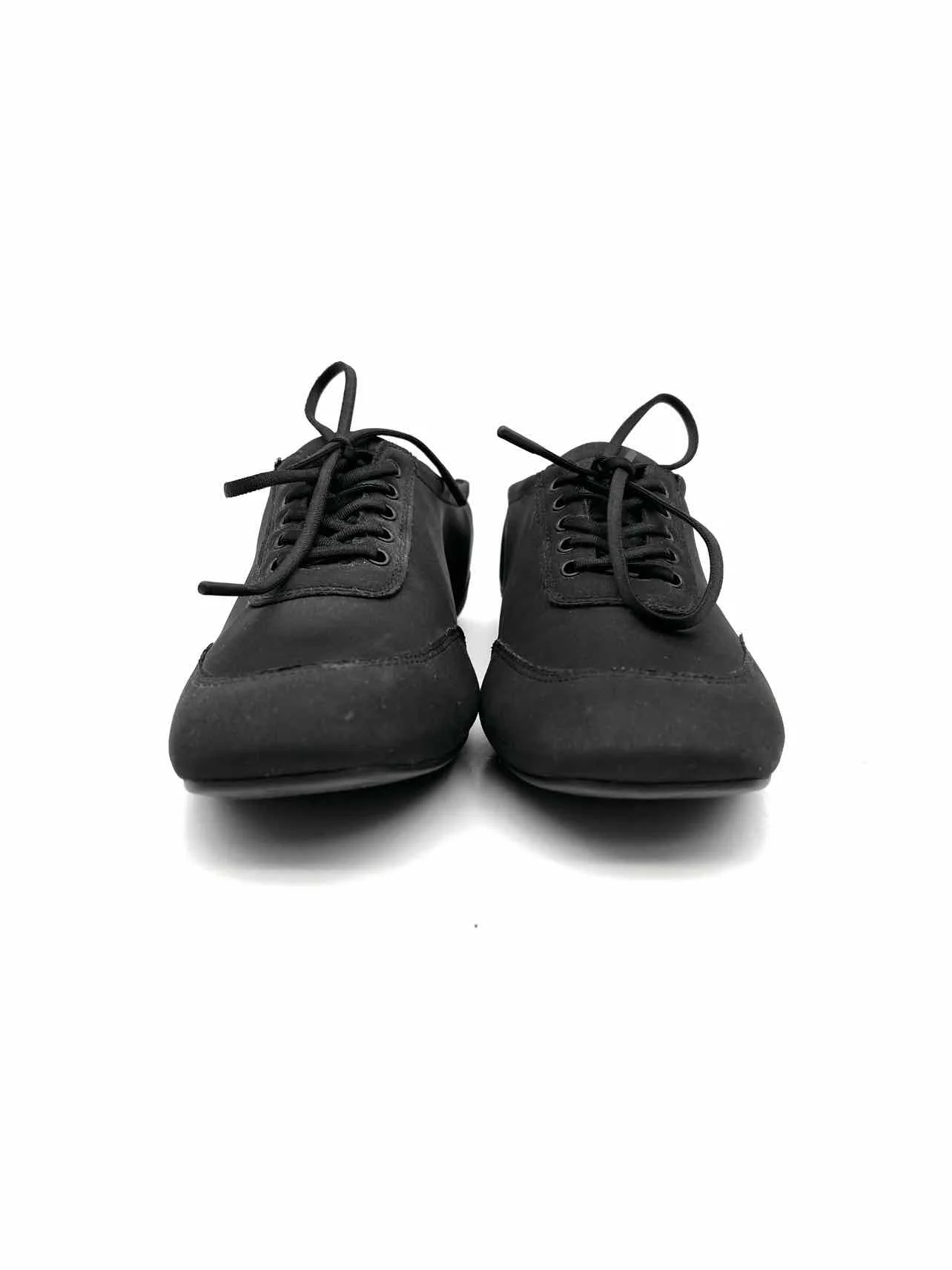 Vivaia Size 7 Black Lace-Up Satin W/ BOX!!! Designer Sneakers - Image 3
