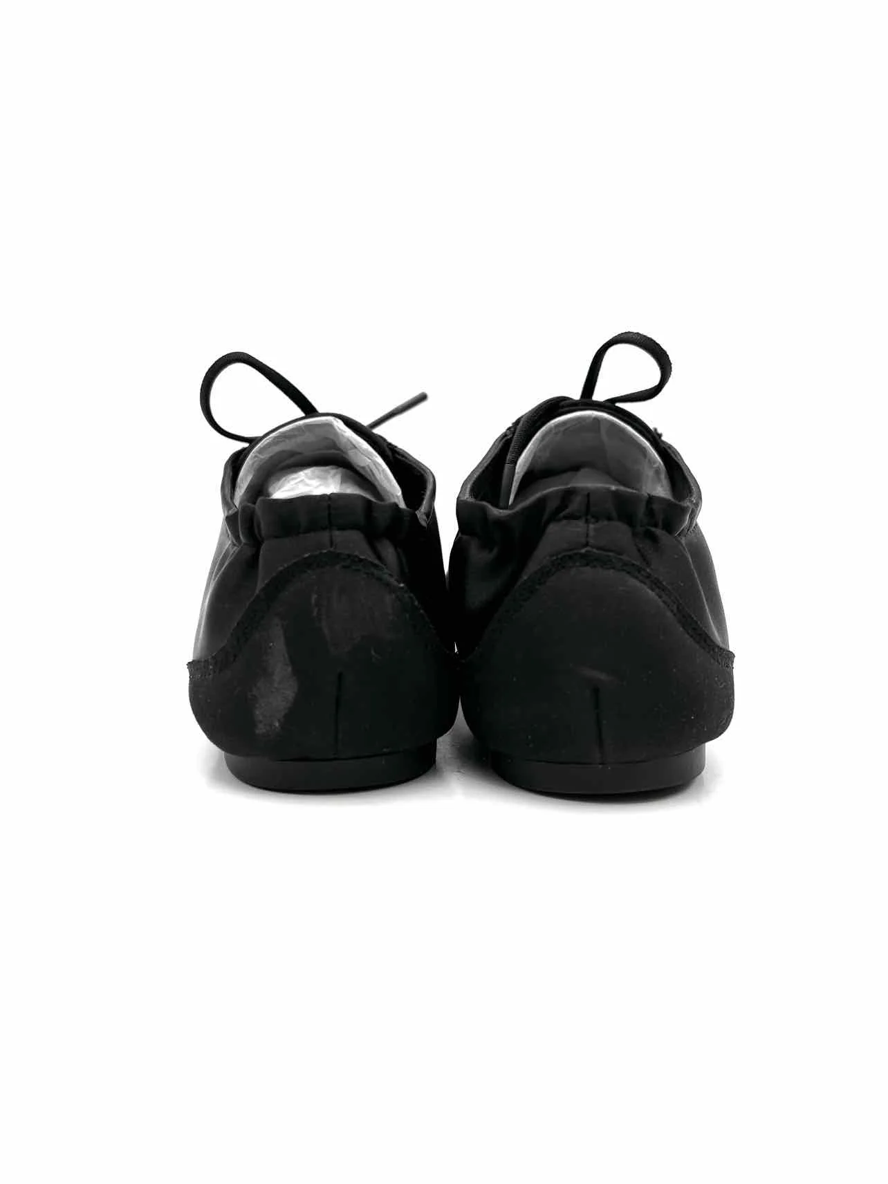 Vivaia Size 7 Black Lace-Up Satin W/ BOX!!! Designer Sneakers - Image 5