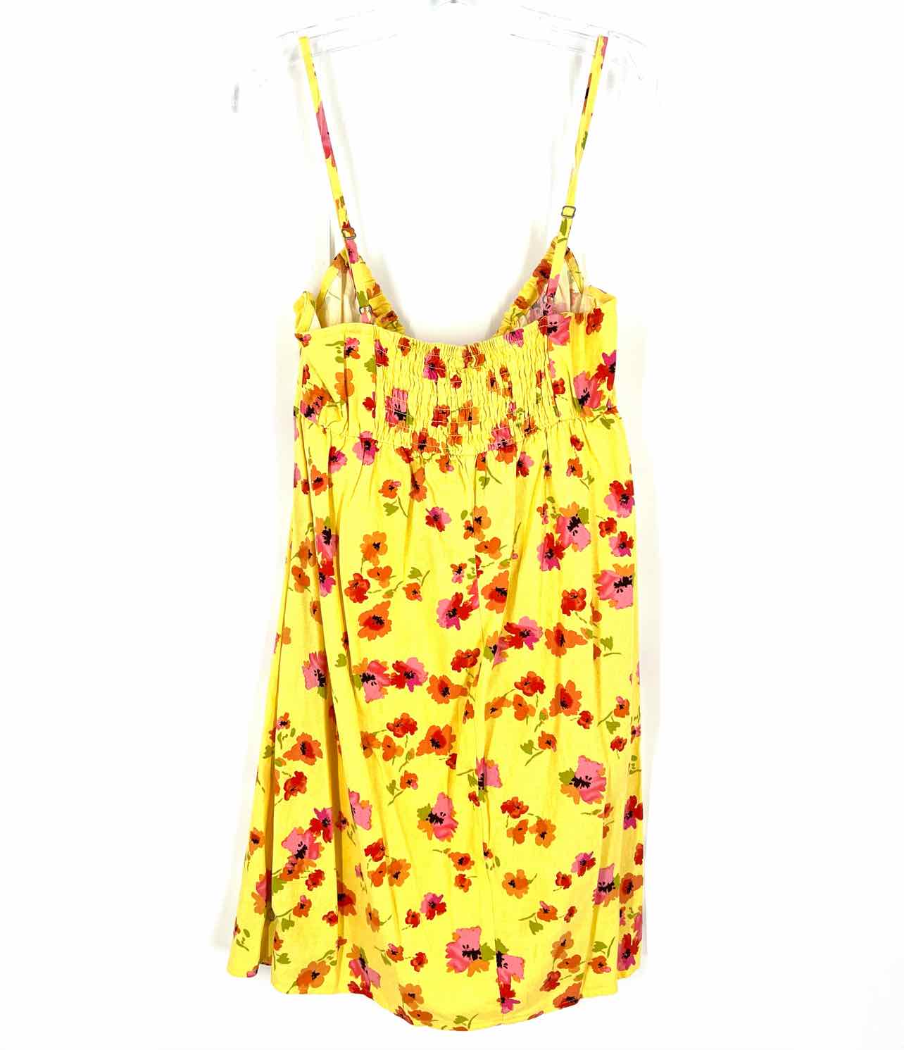 Wild Fable Size L Yw/Or/Pk Floral Keyhole NEW Dresses Cardigan - Image 2